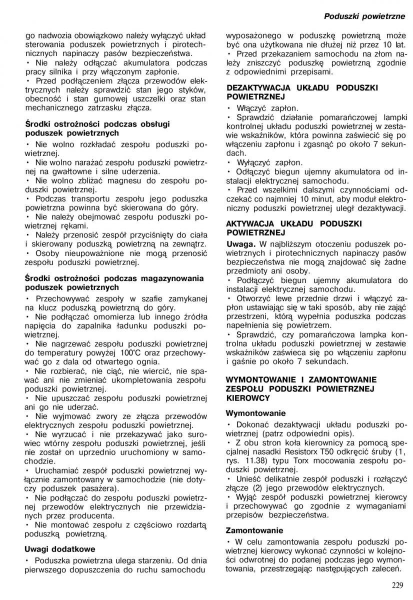 Nissan Almera N15 instrukcja obslugi / page 227