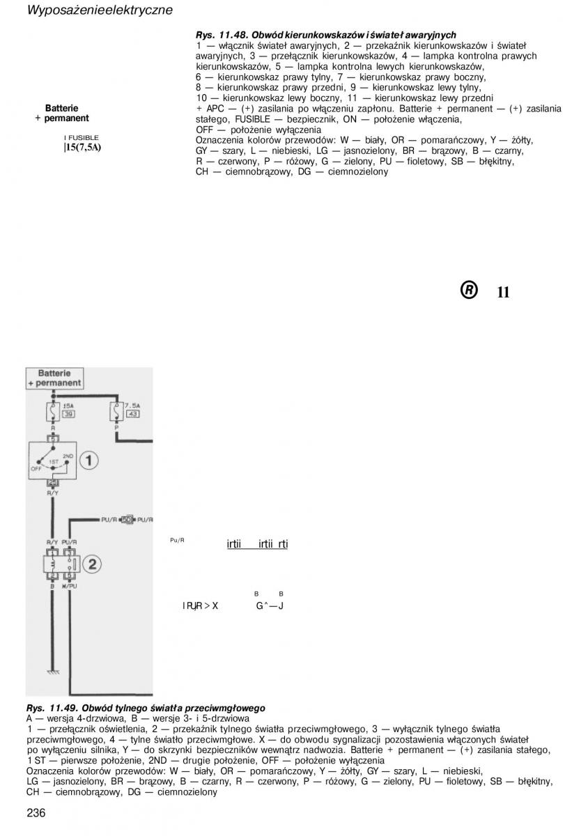 Nissan Almera N15 instrukcja obslugi / page 234