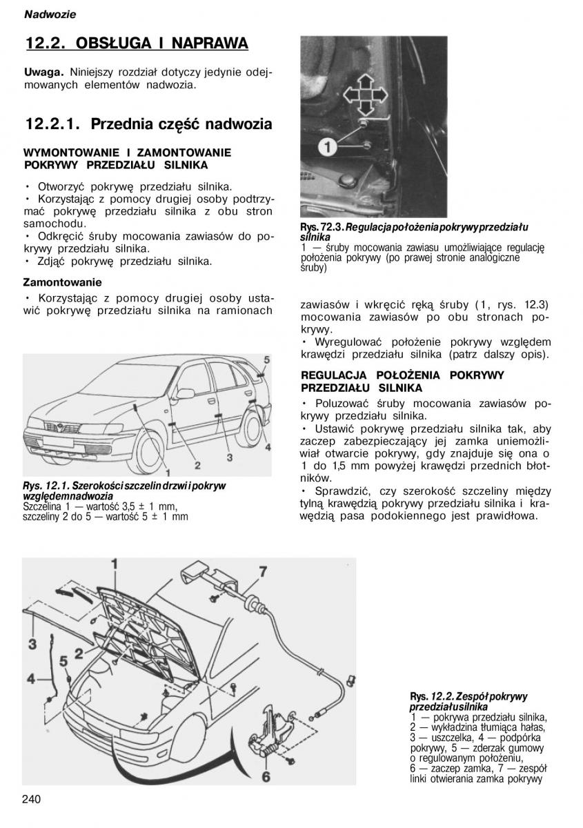 Nissan Almera N15 instrukcja obslugi / page 238