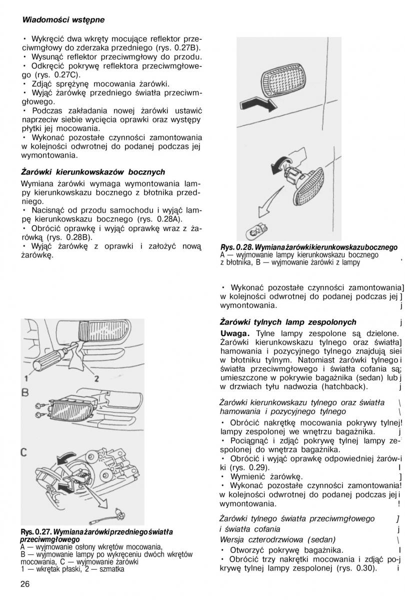 Nissan Almera N15 instrukcja obslugi / page 24