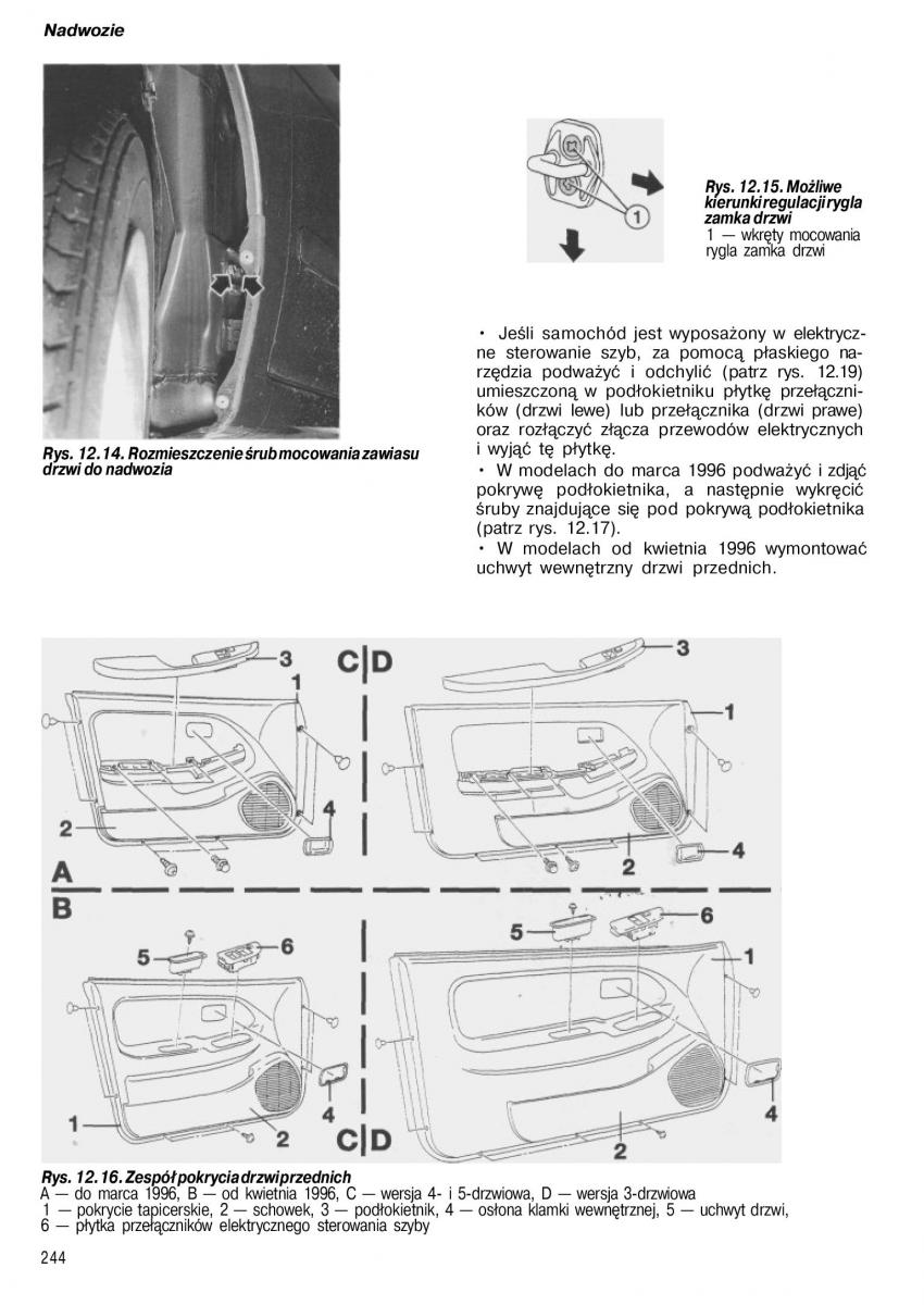 Nissan Almera N15 instrukcja obslugi / page 242