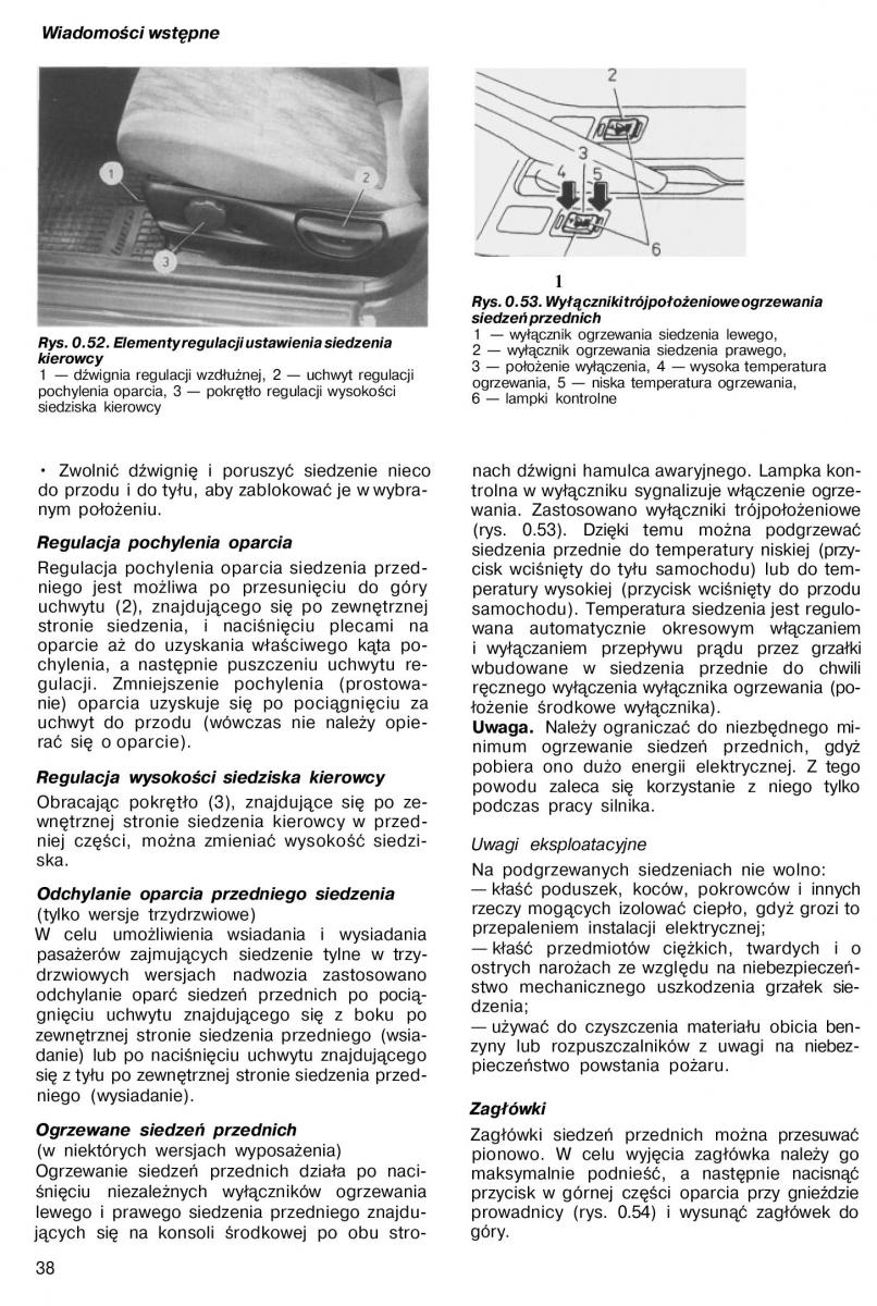 Nissan Almera N15 instrukcja obslugi / page 36