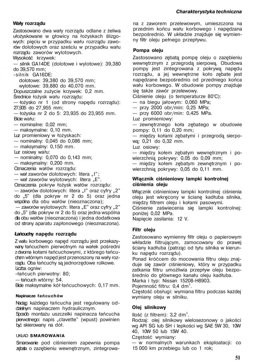 Nissan Almera N15 instrukcja obslugi / page 49