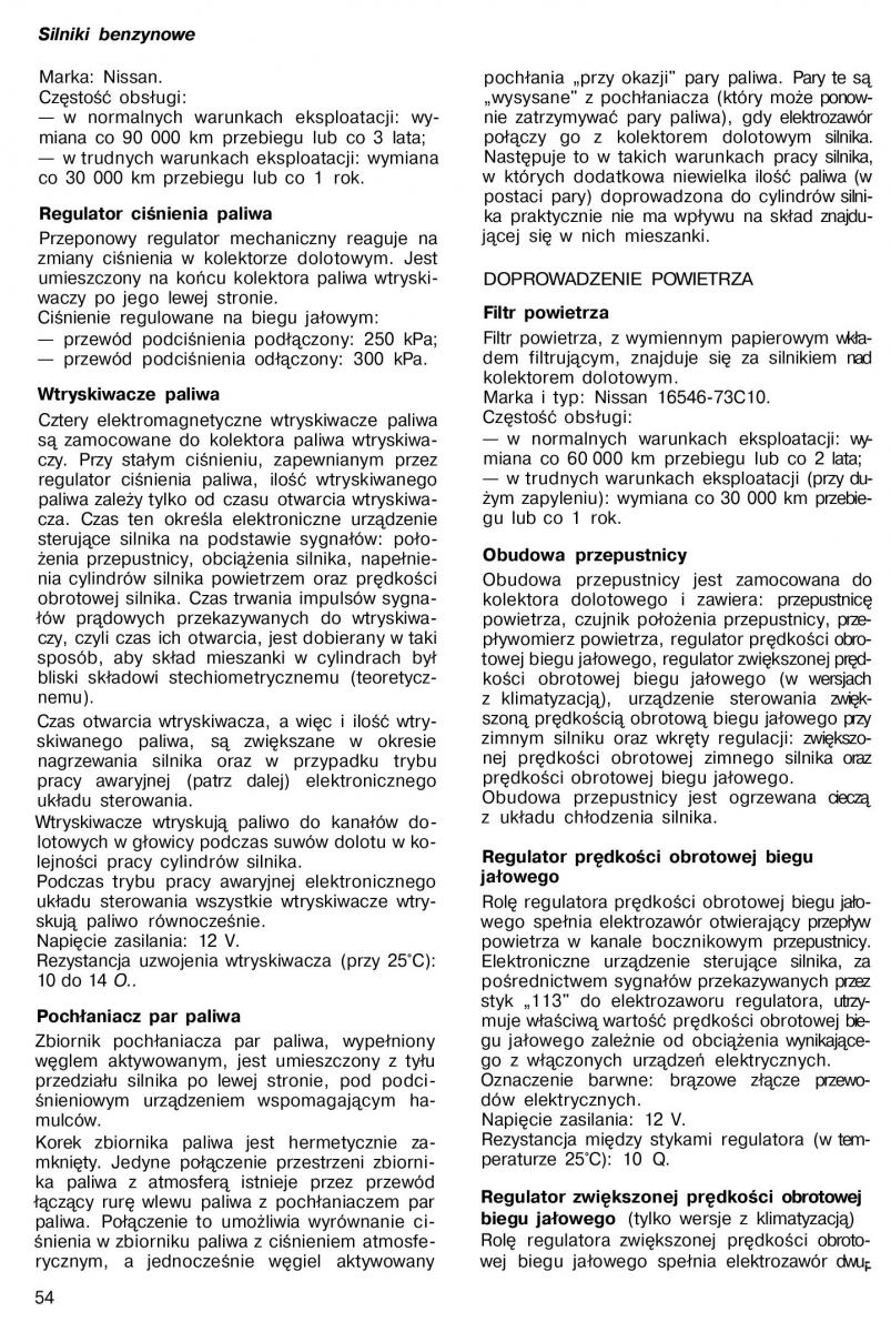 Nissan Almera N15 instrukcja obslugi / page 52