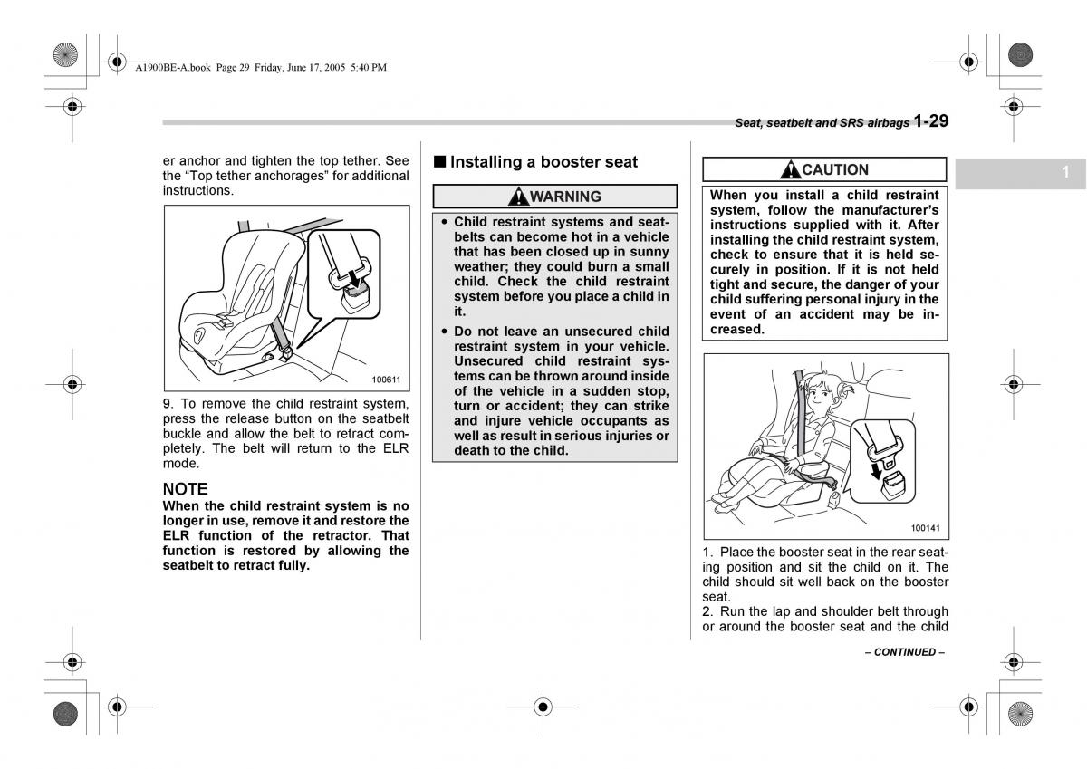 Subaru Impreza II 2 GD owners manual / page 56