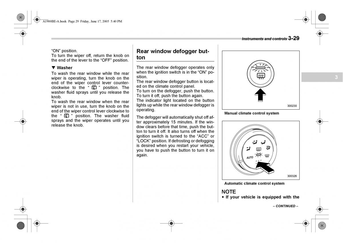 Subaru Impreza II 2 GD owners manual / page 142