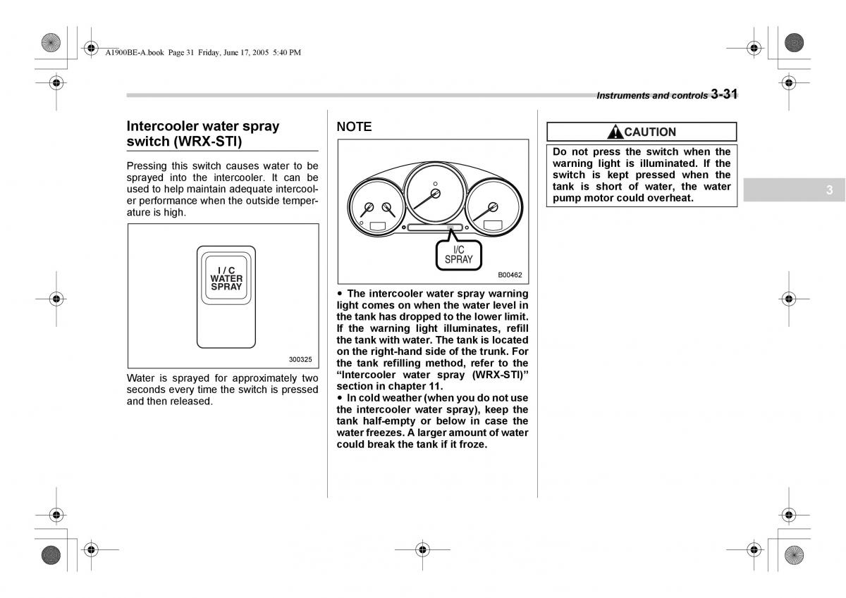 Subaru Impreza II 2 GD owners manual / page 144