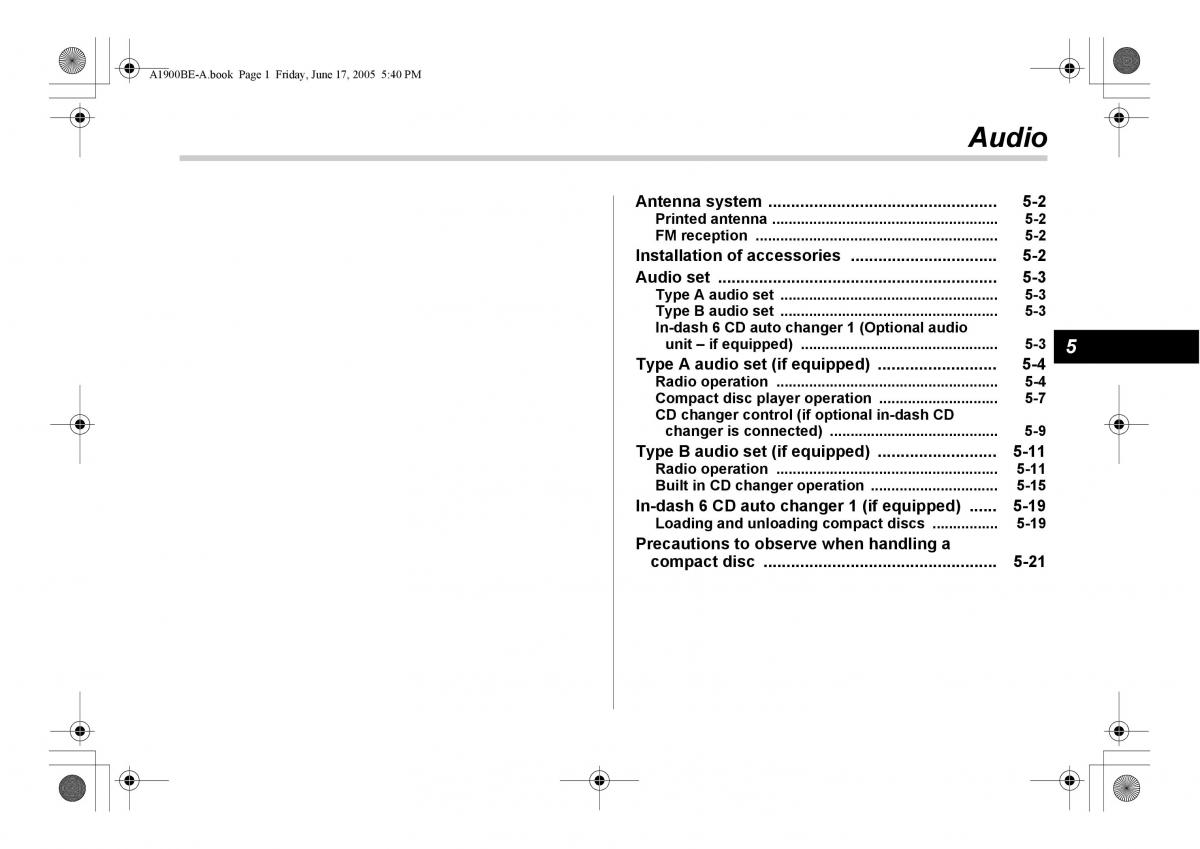 Subaru Impreza II 2 GD owners manual / page 164