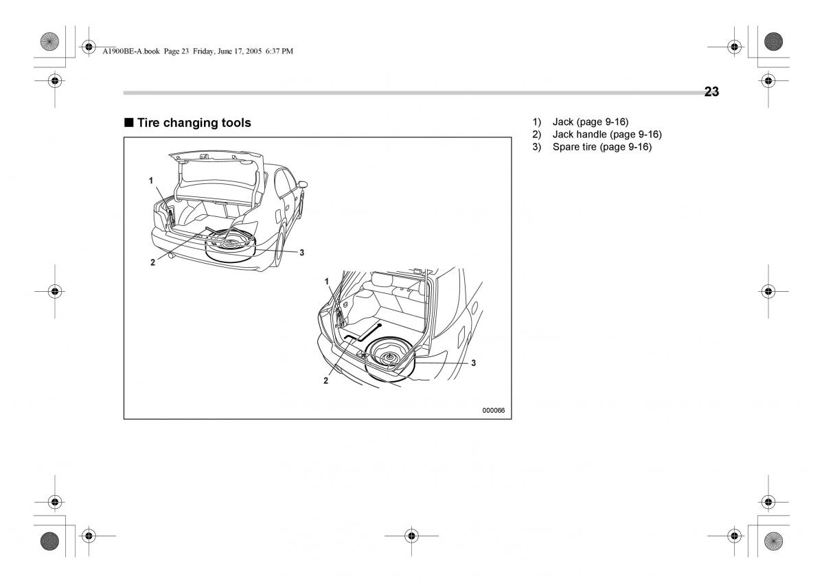 Subaru Impreza II 2 GD owners manual / page 26