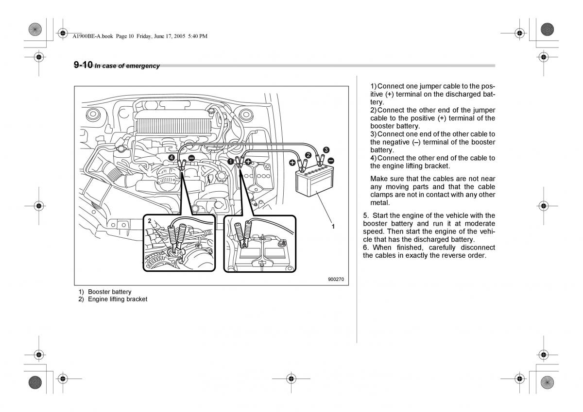 Subaru Impreza II 2 GD owners manual / page 265