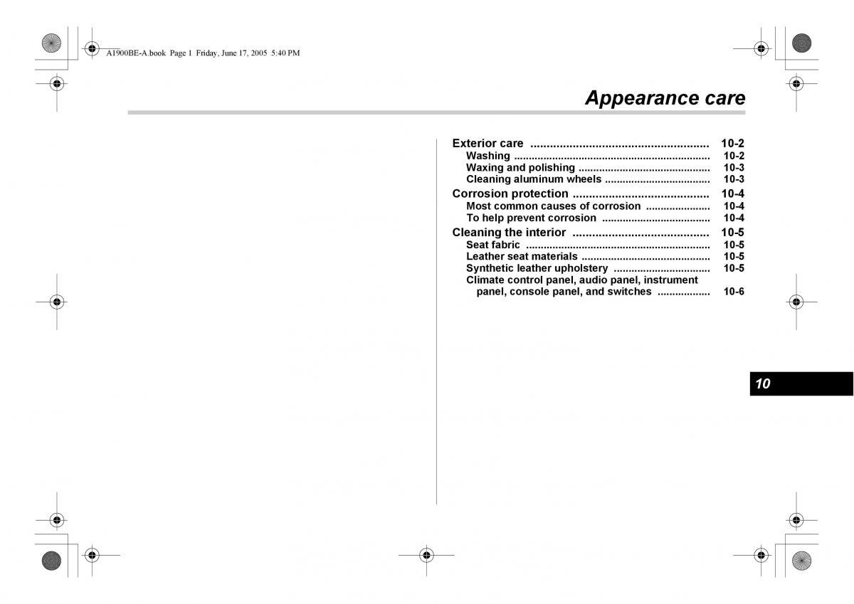 Subaru Impreza II 2 GD owners manual / page 274