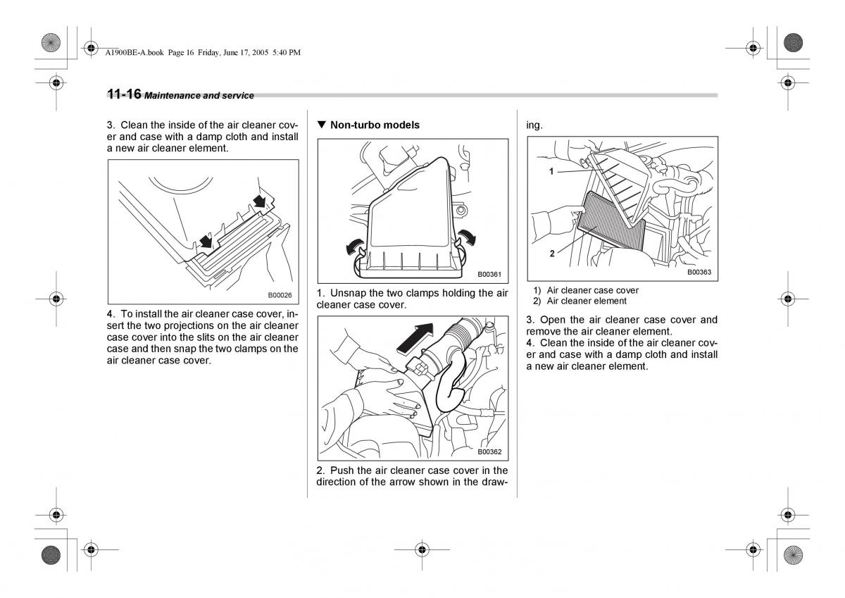 Subaru Impreza II 2 GD owners manual / page 295