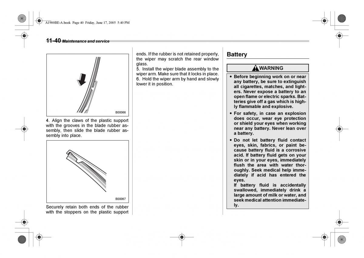 Subaru Impreza II 2 GD owners manual / page 319