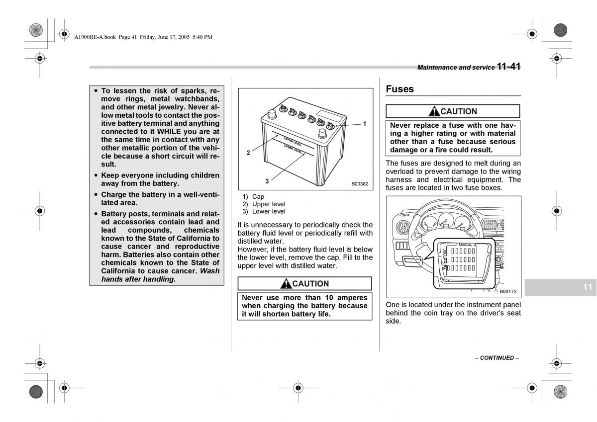 Subaru Impreza II 2 GD owners manual / page 320