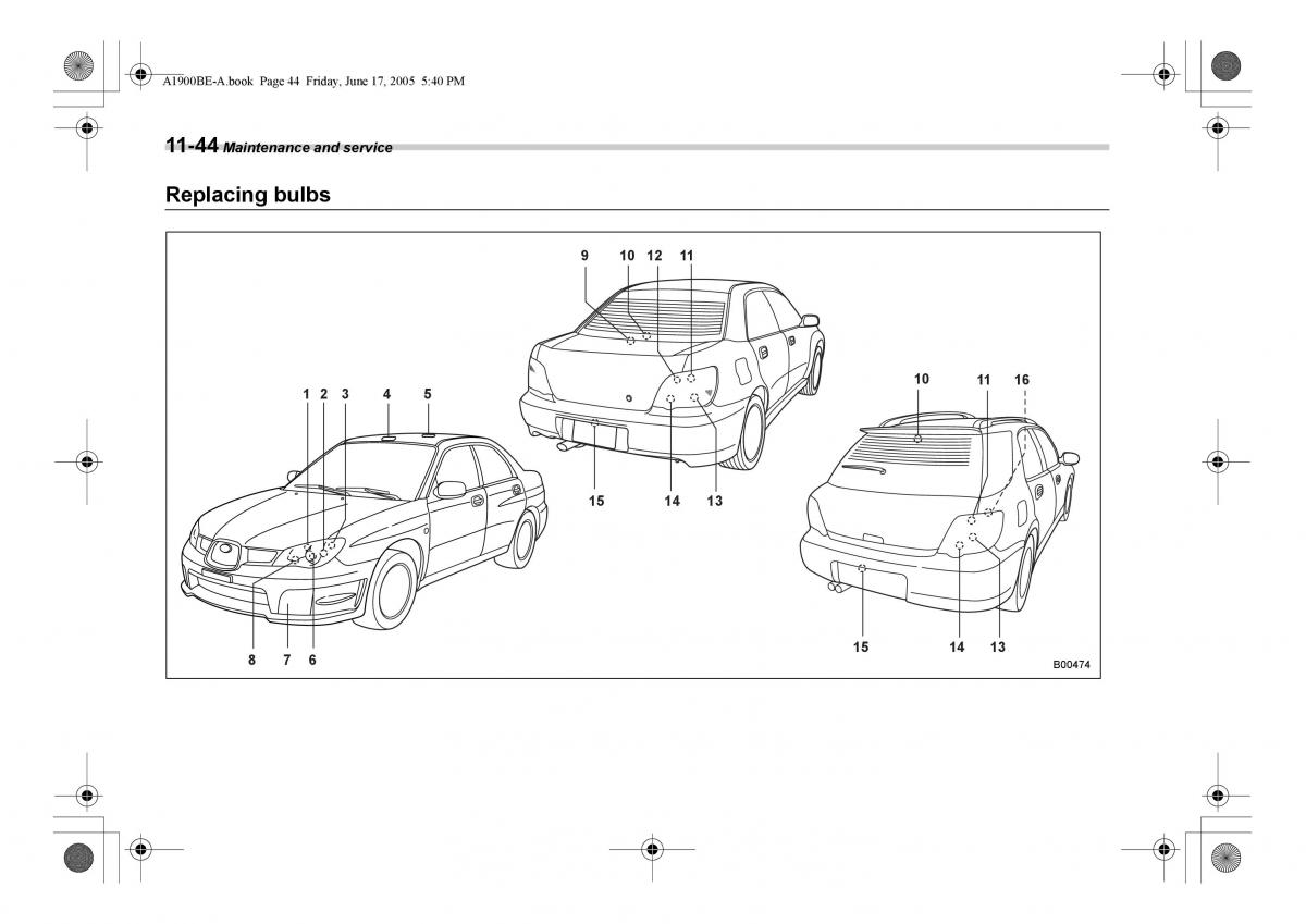 Subaru Impreza II 2 GD owners manual / page 323