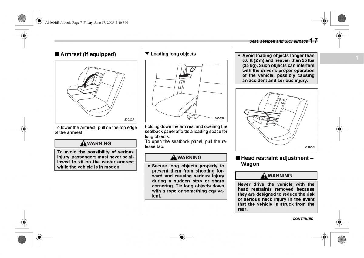 Subaru Impreza II 2 GD owners manual / page 34