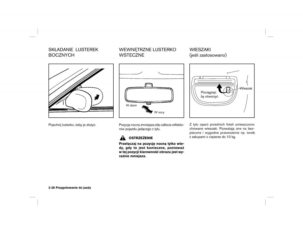 Nissan Almera Tino instrukcja obslugi / page 60