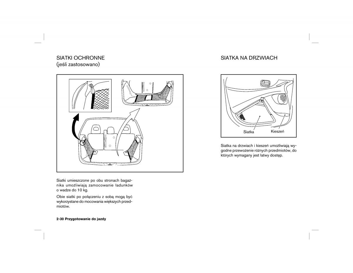 Nissan Almera Tino instrukcja obslugi / page 62