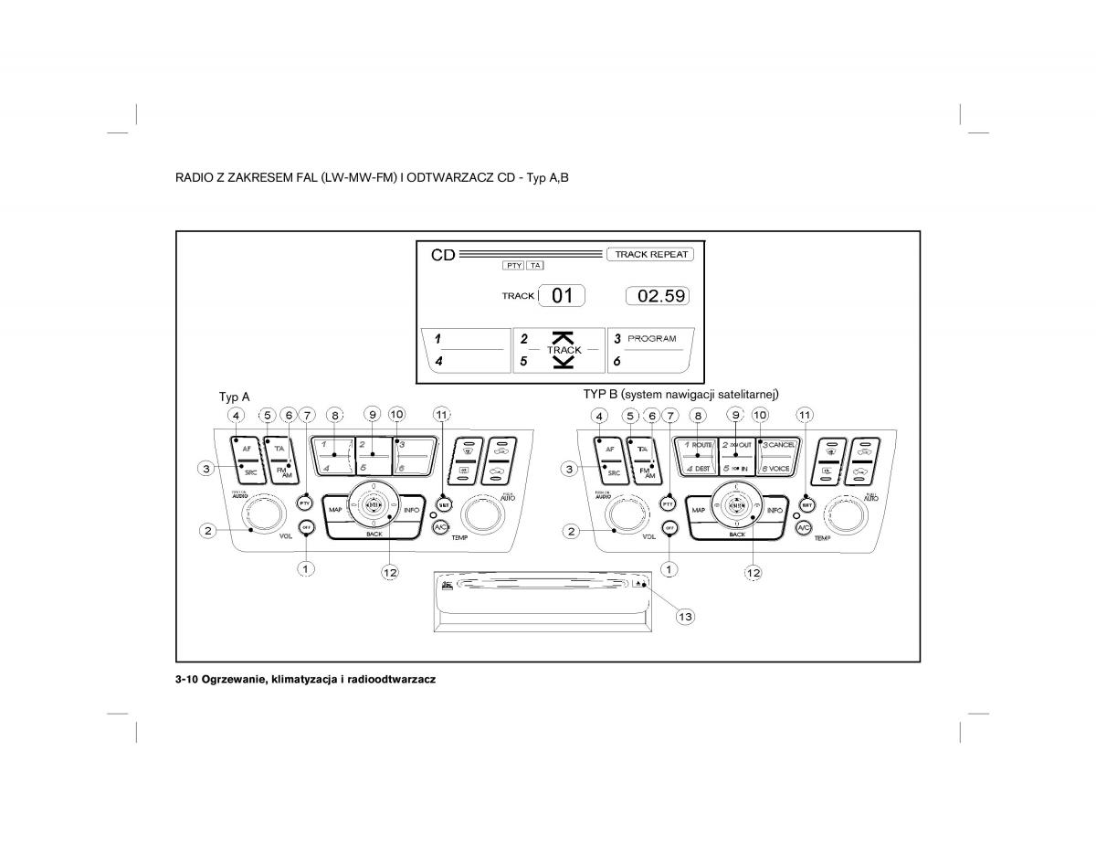 Nissan Almera Tino instrukcja obslugi / page 72