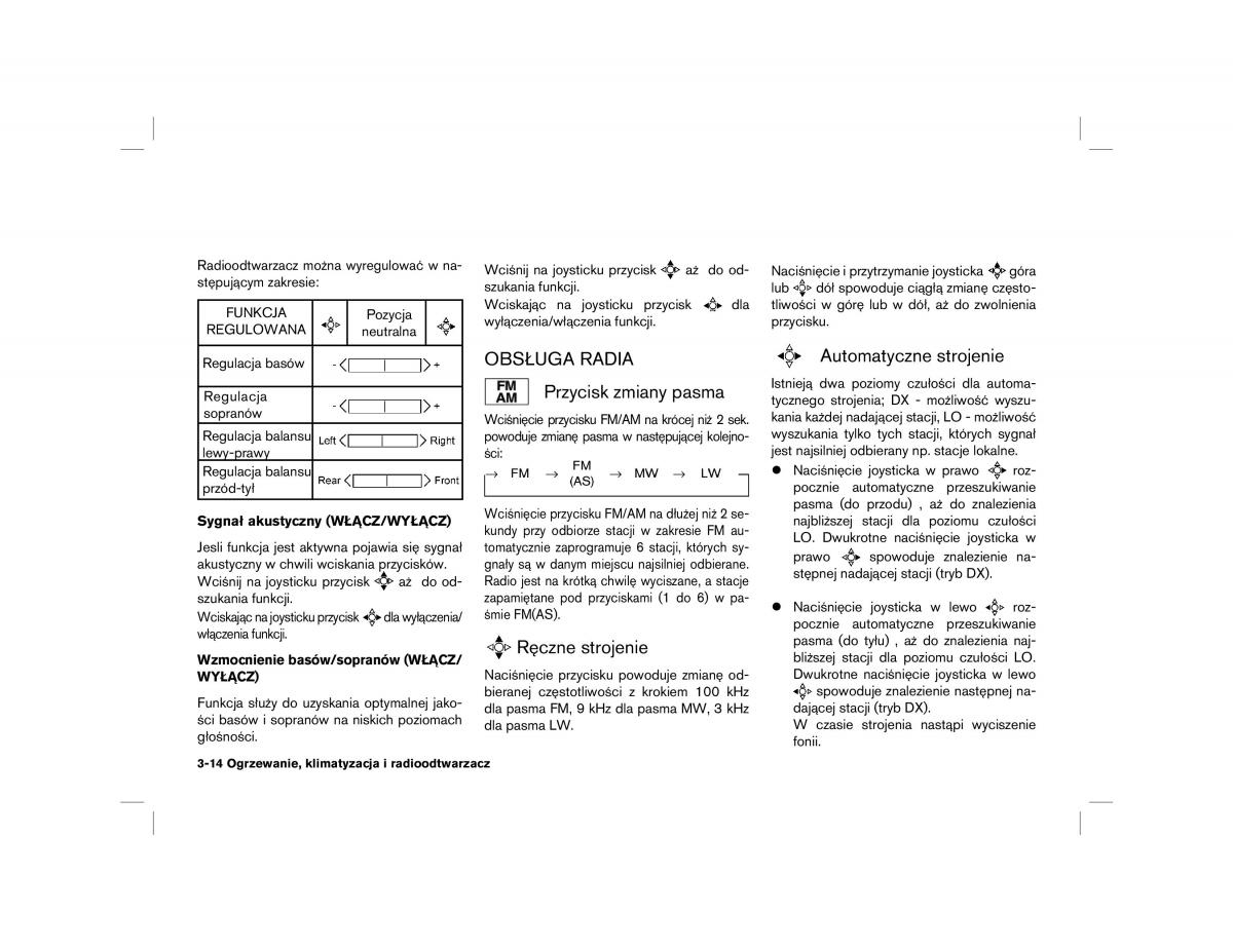 Nissan Almera Tino instrukcja obslugi / page 76