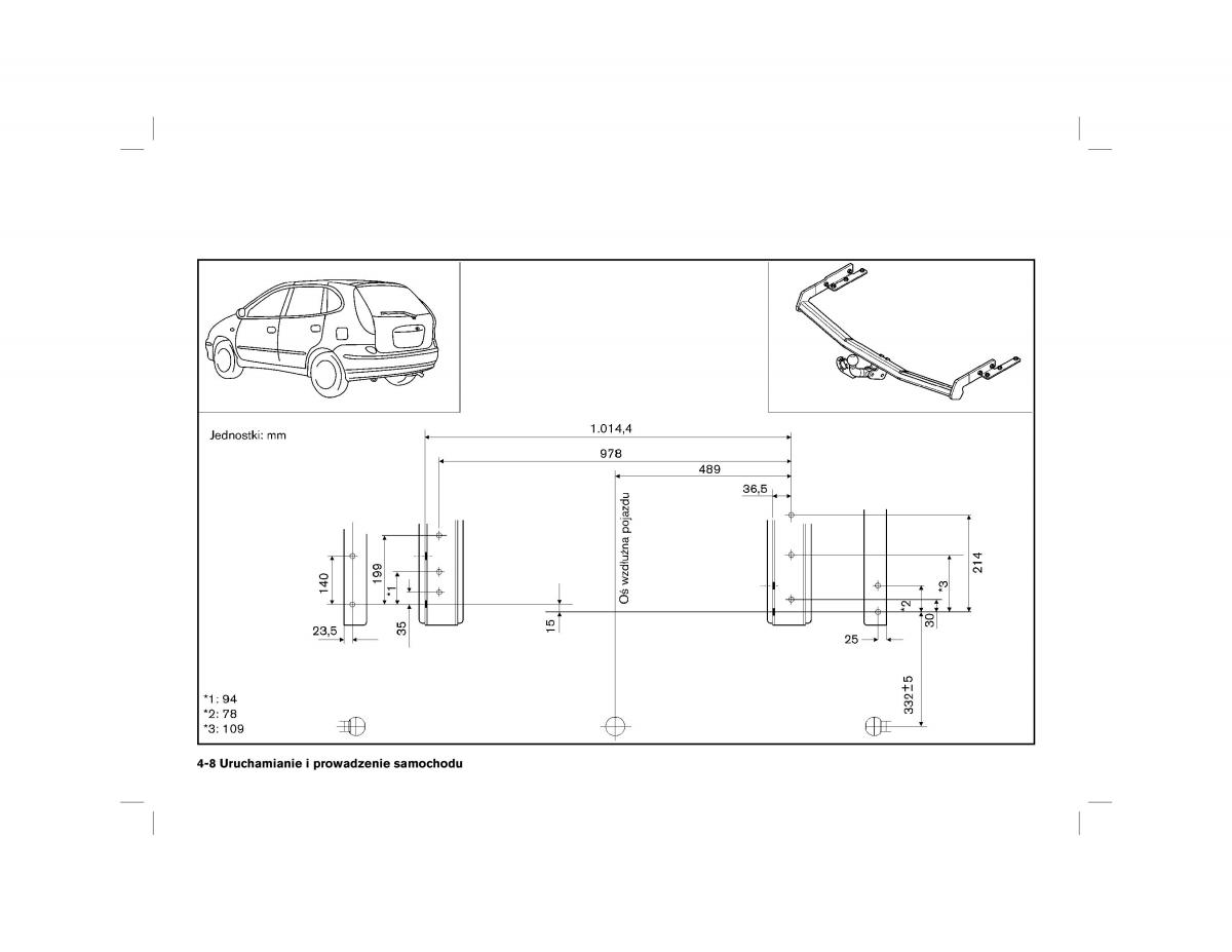 Nissan Almera Tino instrukcja obslugi / page 106