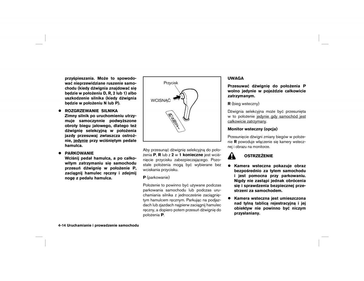 Nissan Almera Tino instrukcja obslugi / page 112