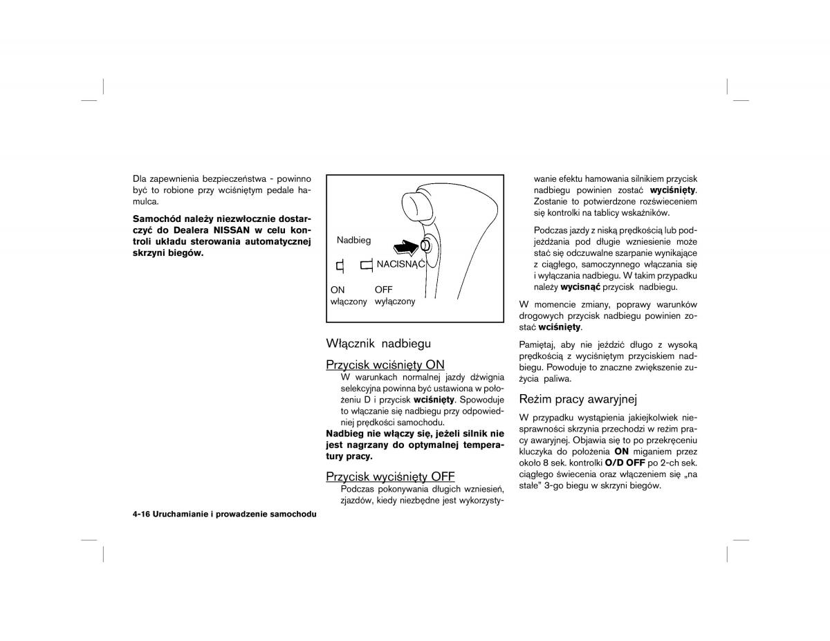 Nissan Almera Tino instrukcja obslugi / page 114