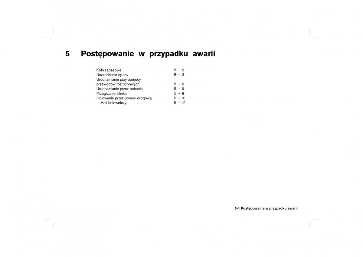 Nissan Almera Tino instrukcja obslugi / page 127