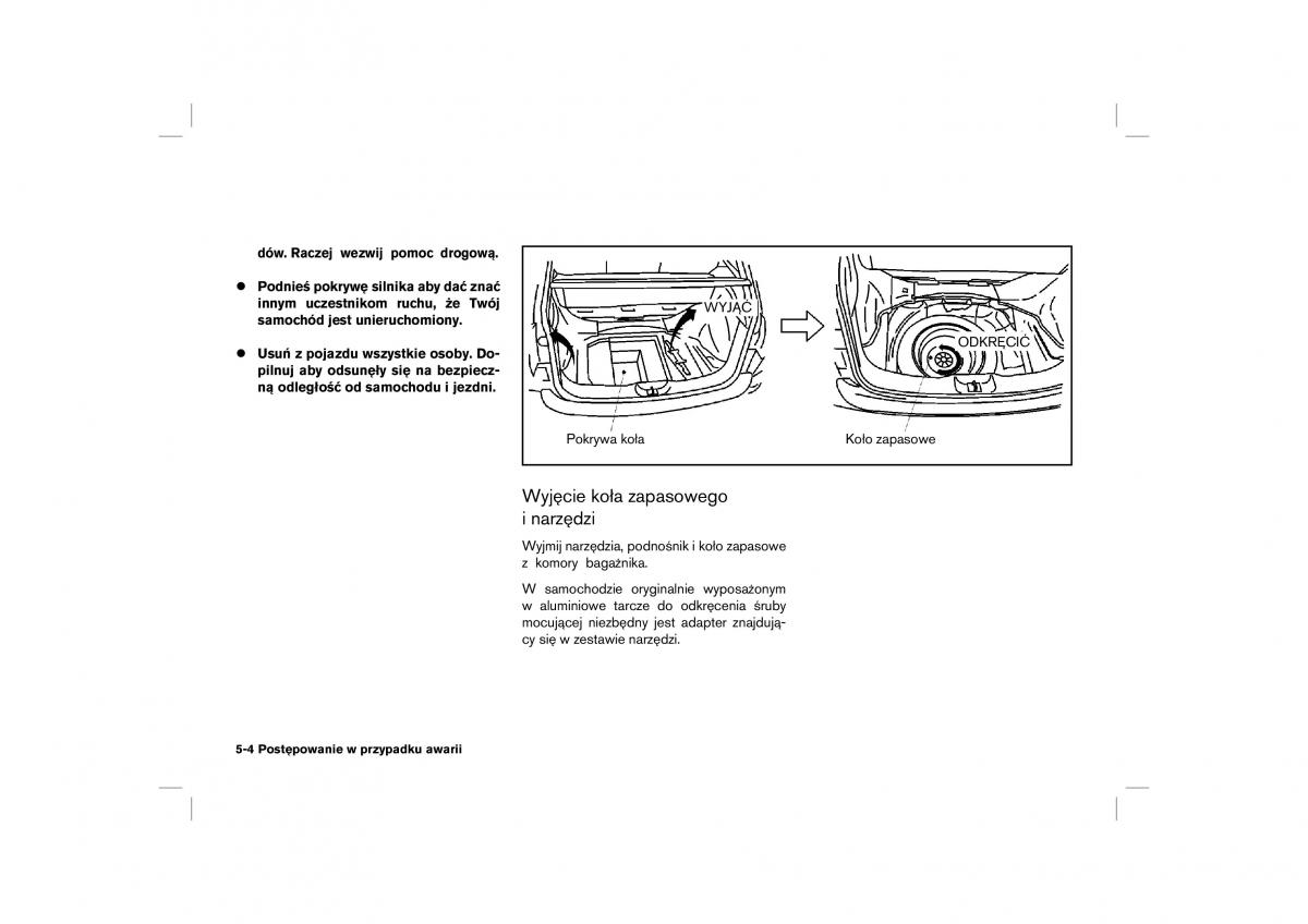 Nissan Almera Tino instrukcja obslugi / page 130