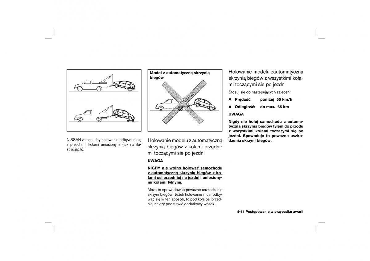 Nissan Almera Tino instrukcja obslugi / page 137