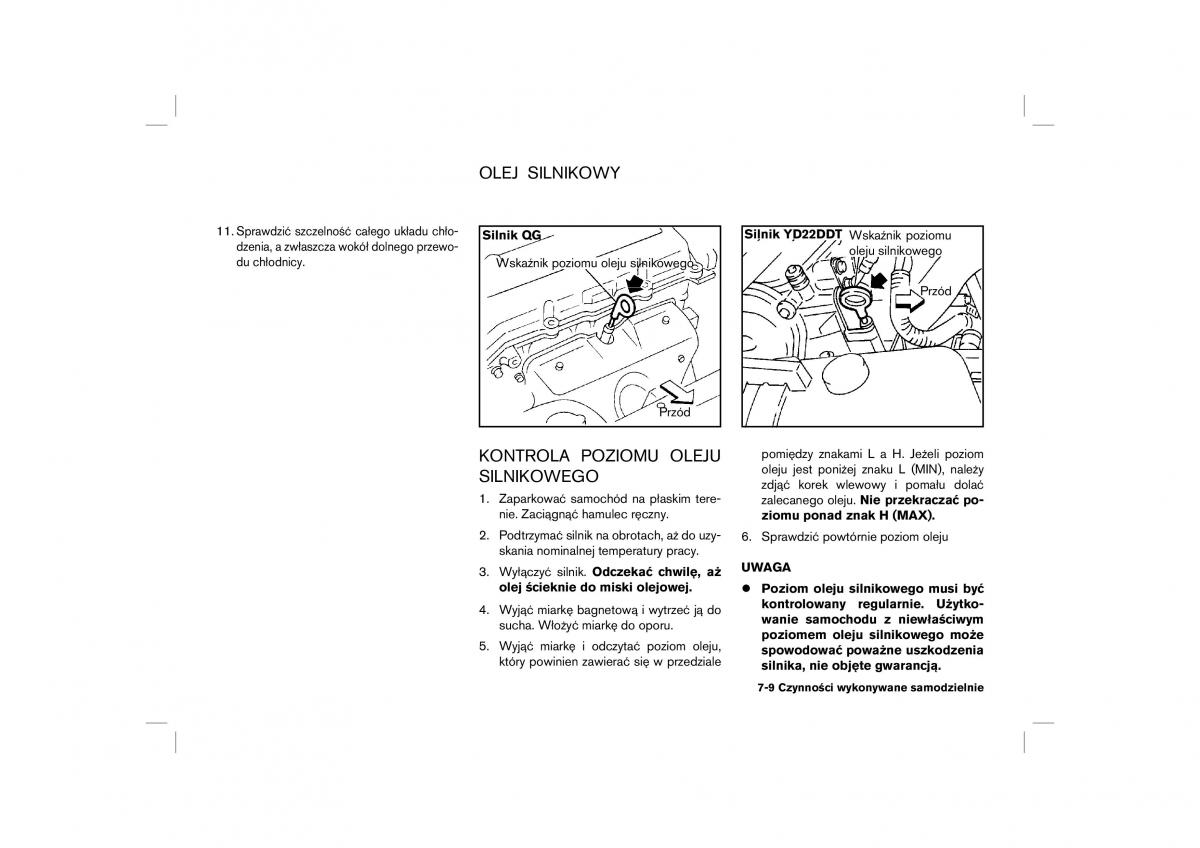 Nissan Almera Tino instrukcja obslugi / page 153