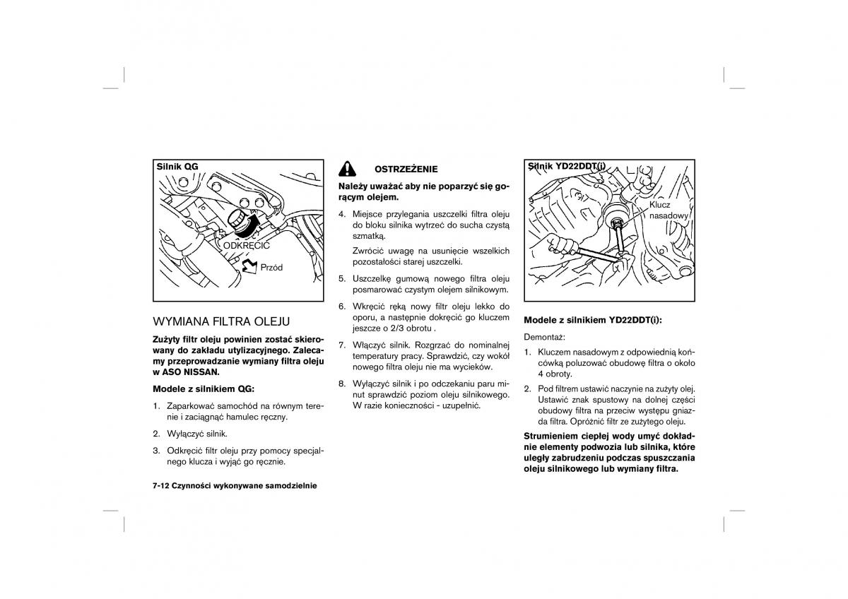 Nissan Almera Tino instrukcja obslugi / page 156