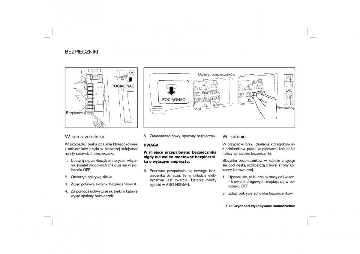 Nissan Almera Tino instrukcja obslugi / page 167