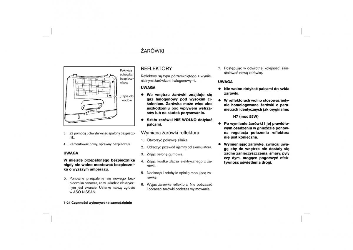 Nissan Almera Tino instrukcja obslugi / page 168