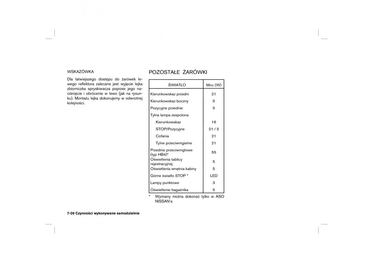 Nissan Almera Tino instrukcja obslugi / page 170