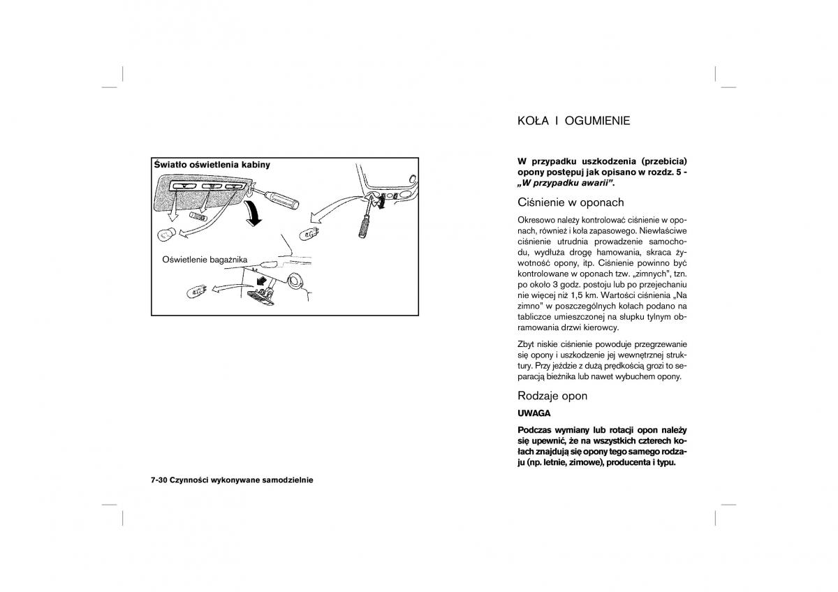 Nissan Almera Tino instrukcja obslugi / page 174