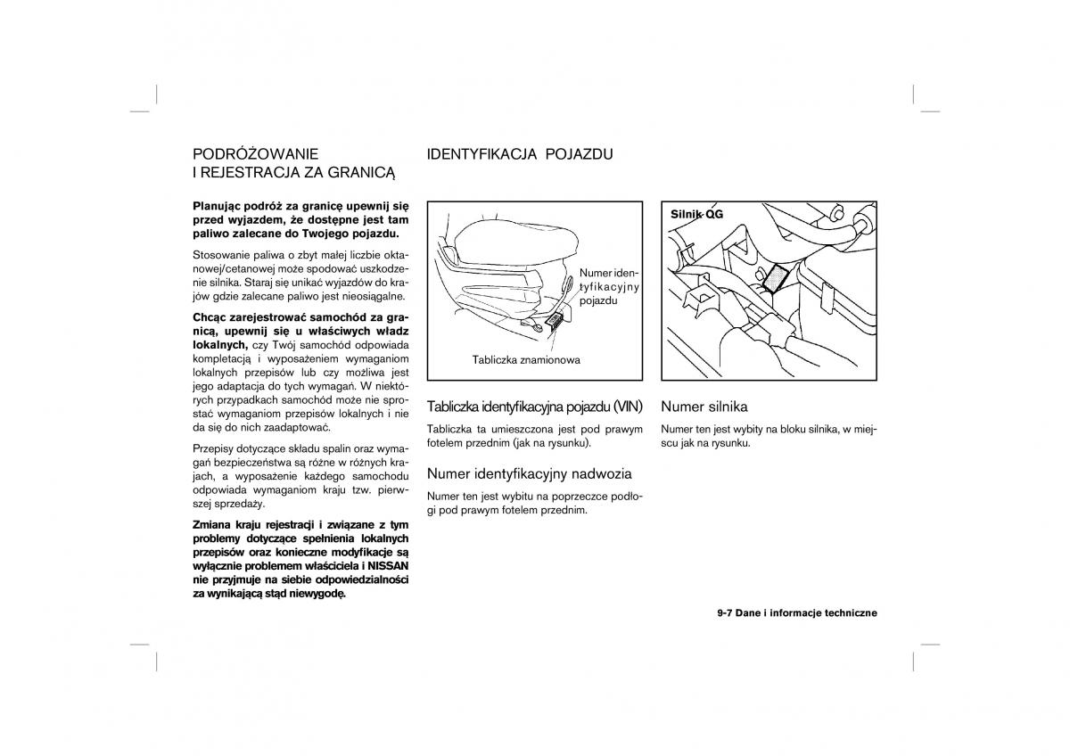 Nissan Almera Tino instrukcja obslugi / page 201