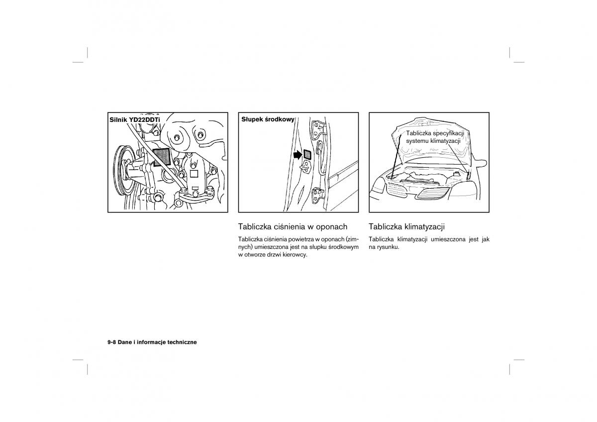 Nissan Almera Tino instrukcja obslugi / page 202