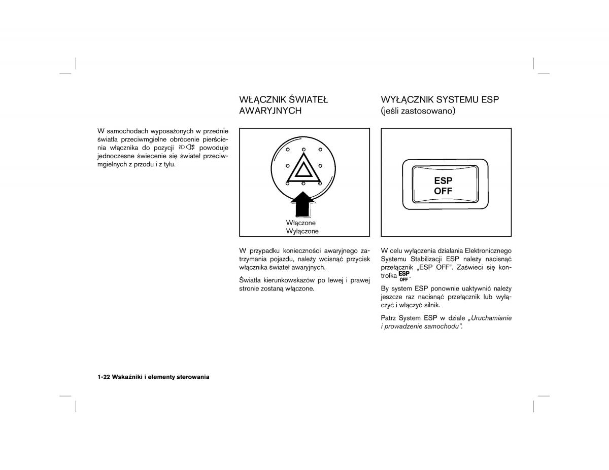 Nissan Almera Tino instrukcja obslugi / page 22