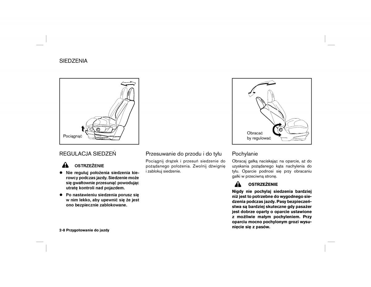 Nissan Almera Tino instrukcja obslugi / page 40