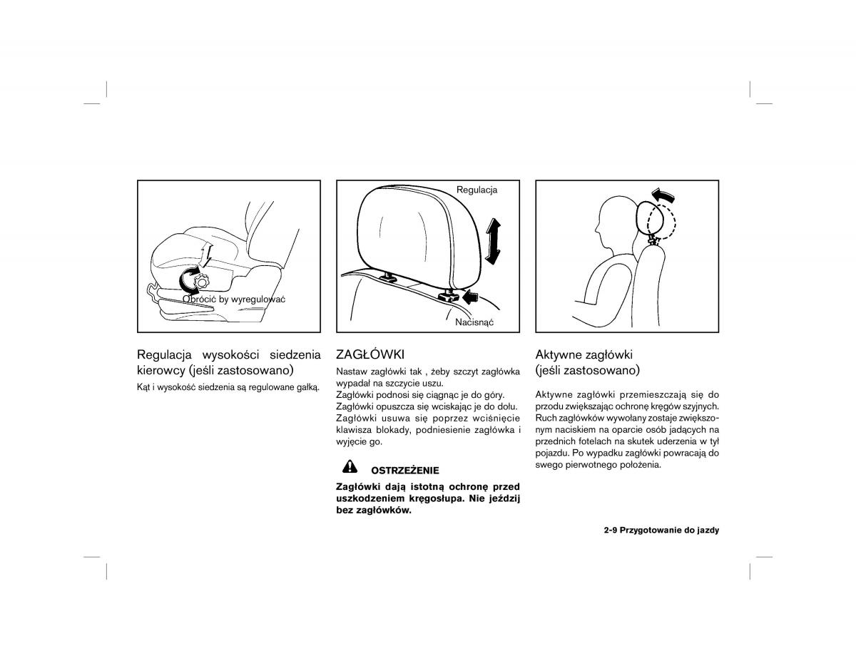 Nissan Almera Tino instrukcja obslugi / page 41