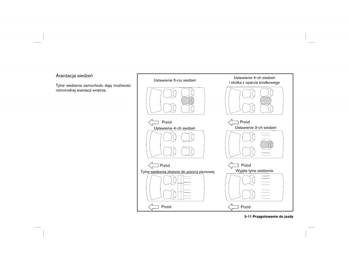 Nissan Almera Tino instrukcja obslugi / page 43