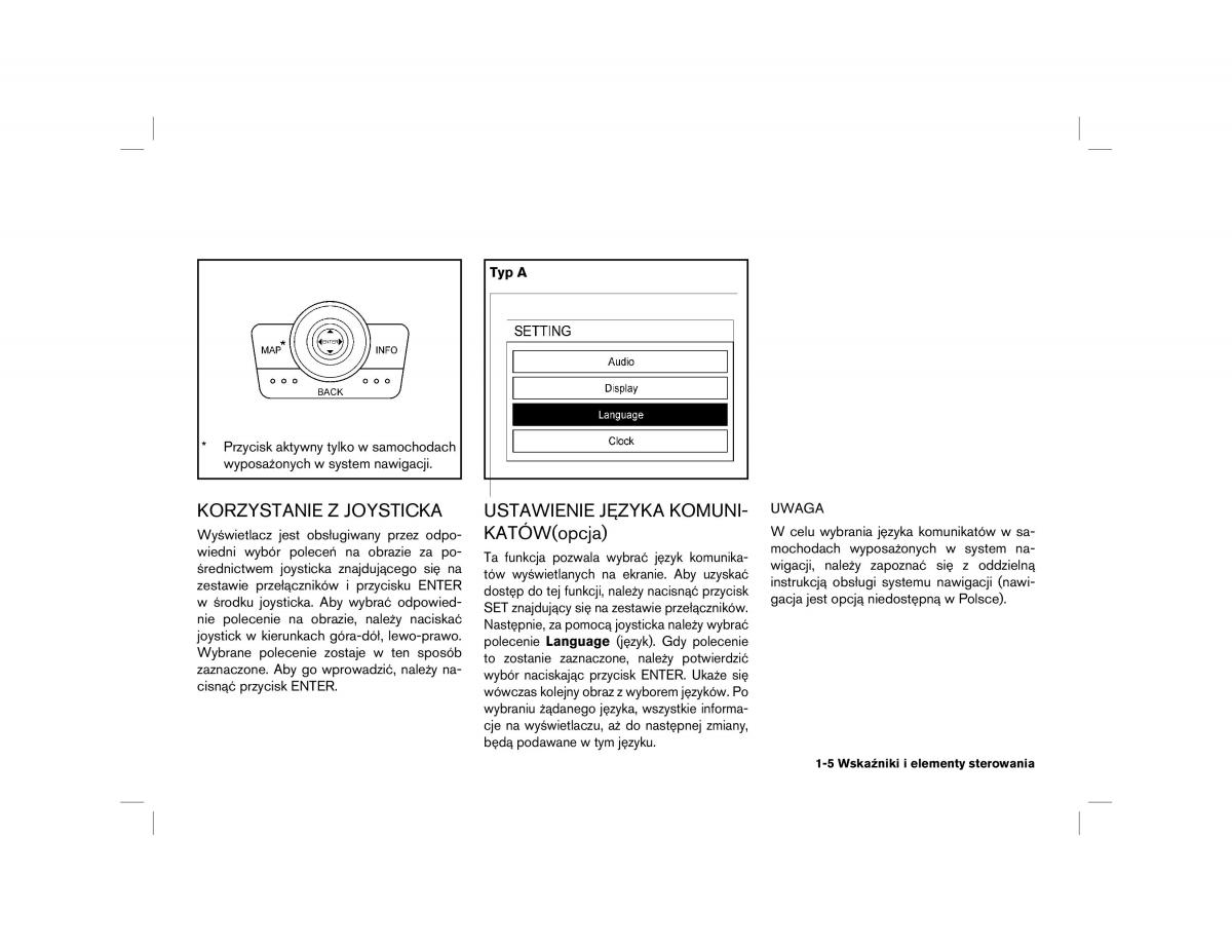 Nissan Almera Tino instrukcja obslugi / page 5