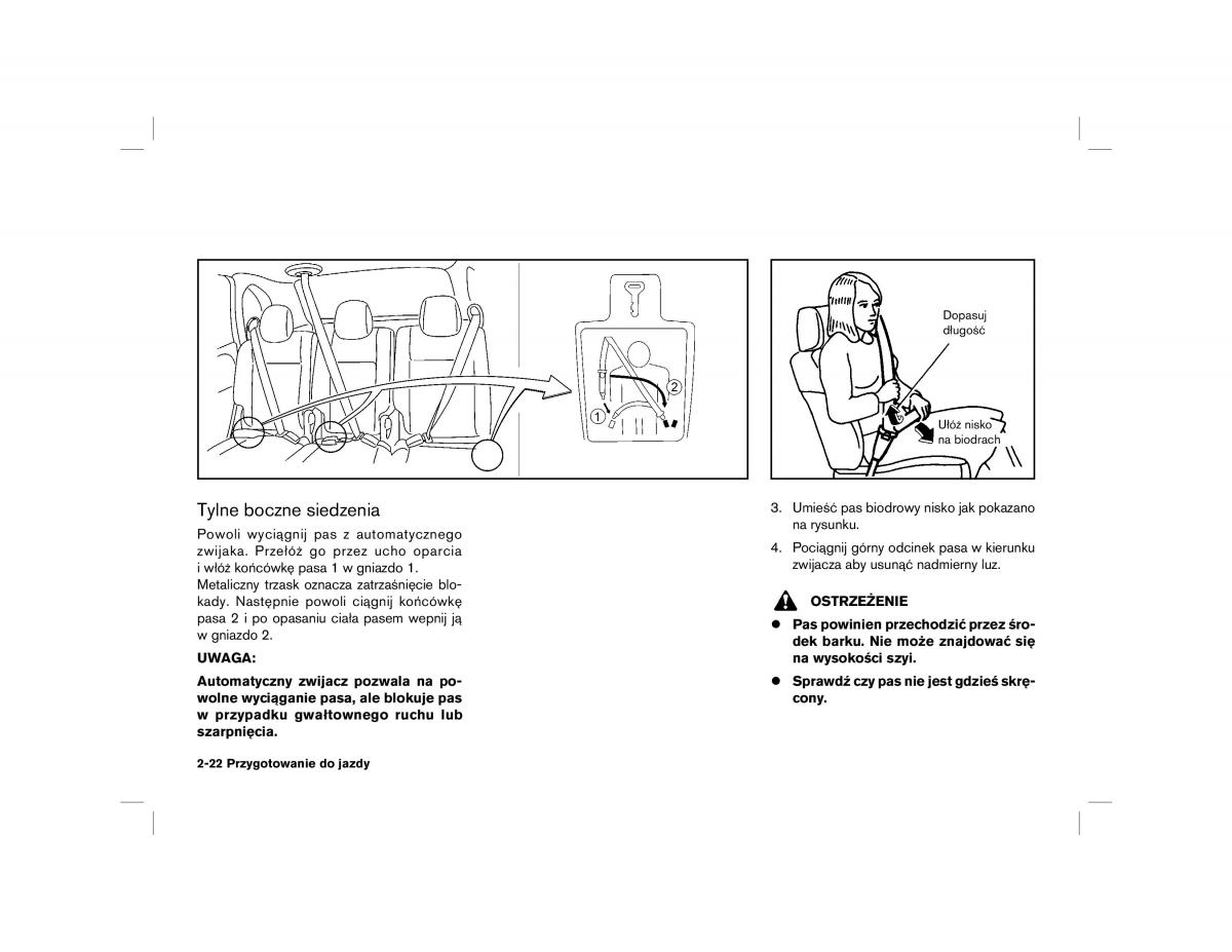 Nissan Almera Tino instrukcja obslugi / page 54