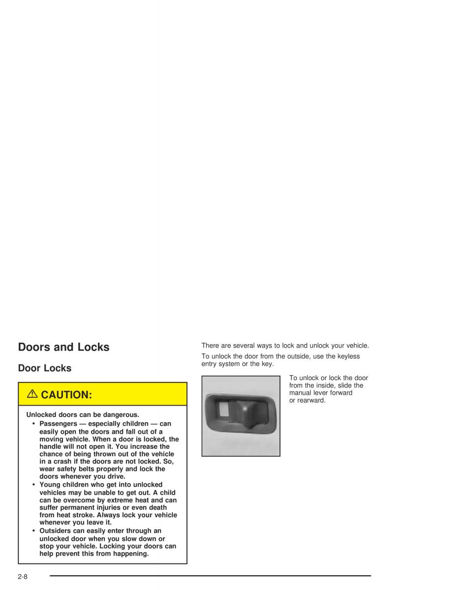 Hummer H2 owners manual / page 84