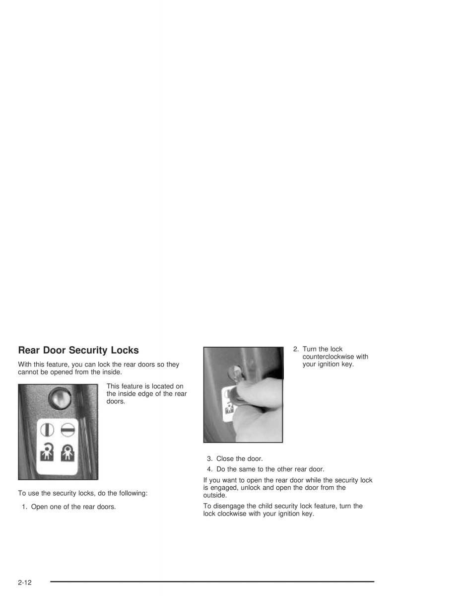 Hummer H2 owners manual / page 88