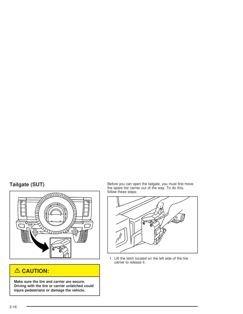 Hummer H2 owners manual / page 92