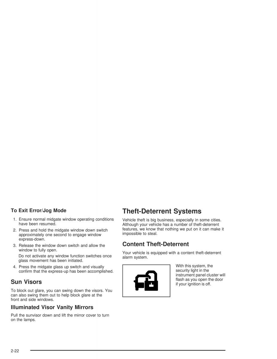 Hummer H2 owners manual / page 98