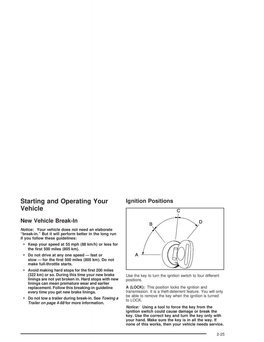 Hummer H2 owners manual / page 101