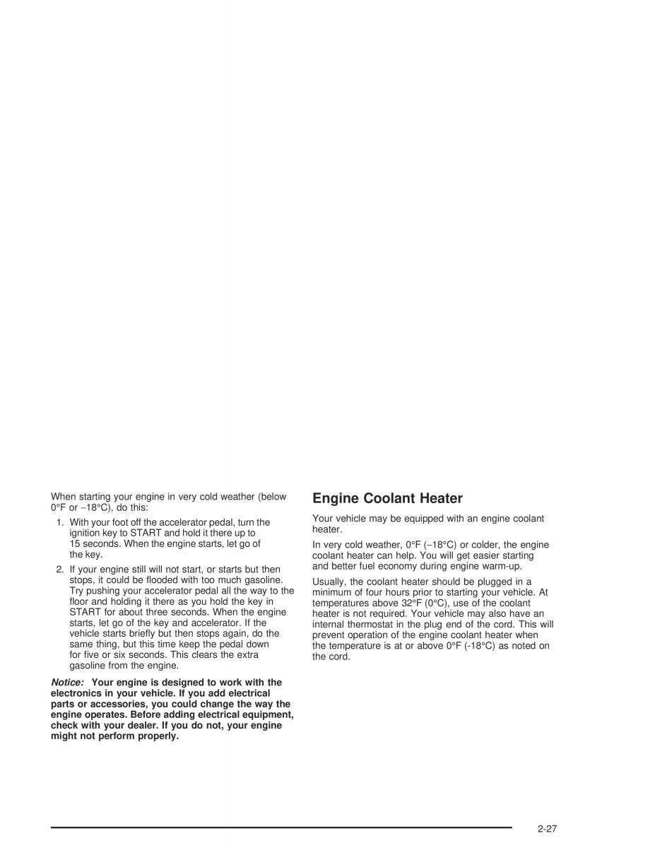 Hummer H2 owners manual / page 103